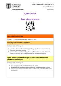 Ämne: Musik - musiklannaskola
