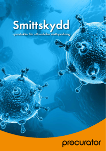 produkter för att undvika smittspridning