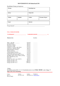 Monterservice