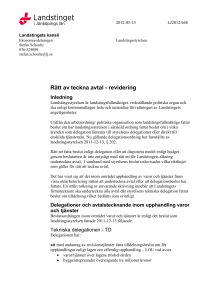 Rätt av teckna avtal