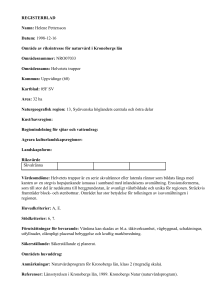 REGISTERBLAD Namn: Helene Pettersson Datum: 1998-12