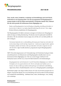 pressmeddelande 2017-06-09