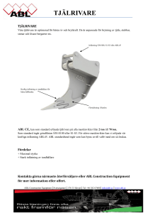 tjälrivare - ABL Construction Equipment AB