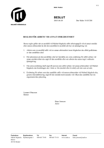 Arbete vid annat område/enhet
