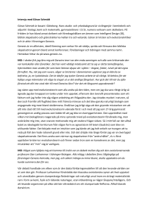 Intervju med Göran Schmidt
