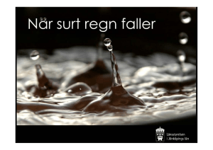 Kalka för livet! Det sura som kommer ovanifrån