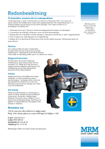 Radonbesiktning
