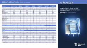hjälpreda - Fresenius Kabi