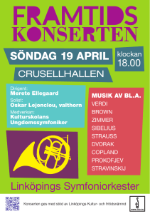 söndag 19 april - Linköpings Symfoniorkester