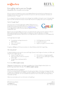 Kom igång med e-post via Google