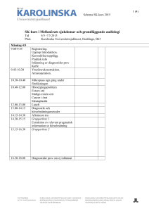 SK-kurs i Mellanörats sjukdomar och
