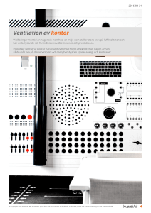Ventilation av kontor