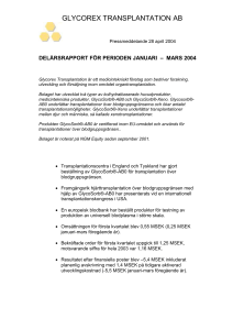 Delårsrapport