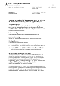 Uppdrag att upphandla hörapparater samt att ta fram ett