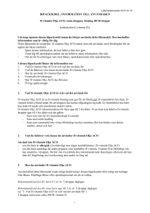 D-vitamin Olja ACO oral drops, solution PL