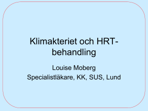 Klimakteriet och HRT