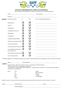 Hälsoundersökning