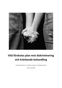 Vitå förskolas plan mot diskriminering och kränkande behandling