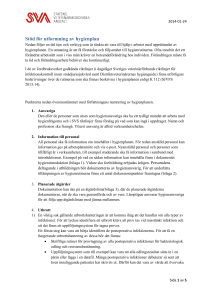 Stöd för utformning av hygienplan