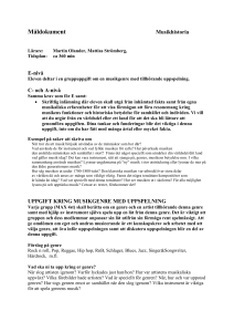 Lokal Pedagogisk Planering