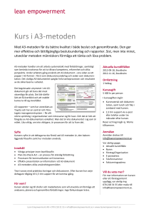 Kurs i A3
