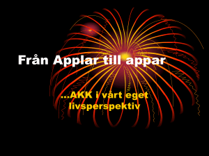 AKK i ett historiskt perspektiv