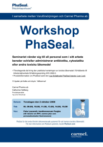 Informationsmöte gällande PhaSeal
