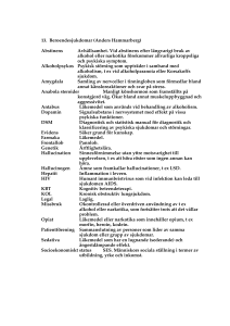13. Beroendesjukdomar (Anders Hammarberg) Abstinens - psyk-e