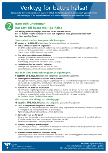 Verktyg för bättre hälsa! - Sahlgrenska Universitetssjukhuset