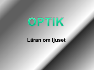 Hur reflekteras ljuset?