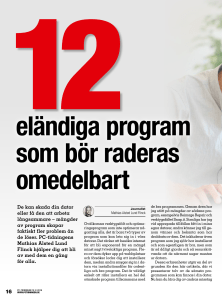 mängder av program skapar faktiskt fler problem än de löser.