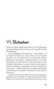 VI:Slutsatser