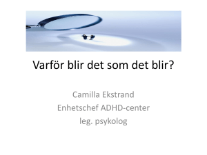 Användning av appar i barnpsykiatrisk behandling