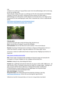 Vandra Öland i maj 2017