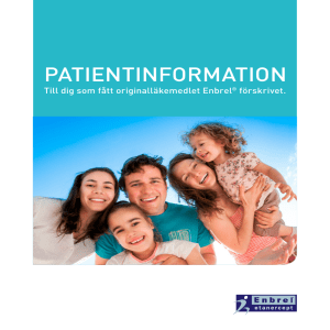patientinformation - Medicininstruktioner