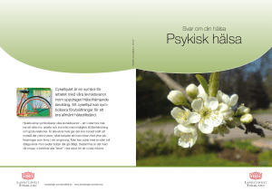 Psykisk hälsa