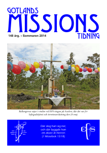 gotlands - EFS Gotland – Terra Novakyrkan
