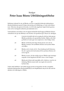 Peter Isaac Béens Utbildningsstiftelse