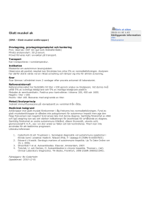 Glatt muskel ak - AnalysPortalen