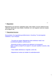 1. Magnetism