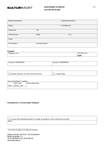 Sökande - Statens kulturråd