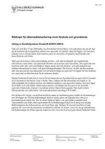 Överlåtelse av medicinering
