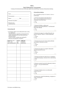 Safe Medication Assessment
