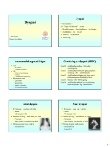 Dyspné