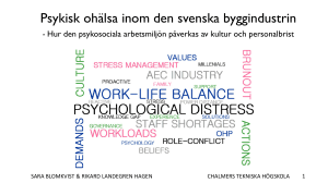 GBGBF Presentation_Psykisk ohälsa i den svenska byggindustrin