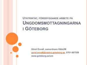 Utåtriktat, förebyggande arbete på