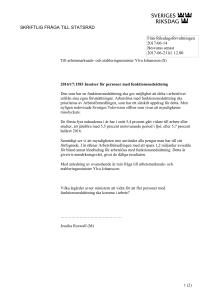 2016/17:1583 Insatser för personer med funktionsnedsättning