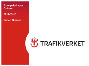 optram - Trafikverket
