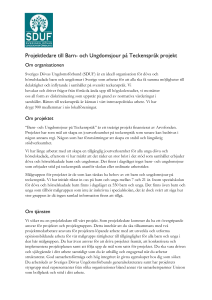 Projektledare till BOUJT - Sveriges Dövas Ungdomsförbund