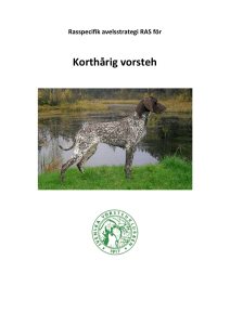 Korthårig vorsteh - Svenska vorstehklubben